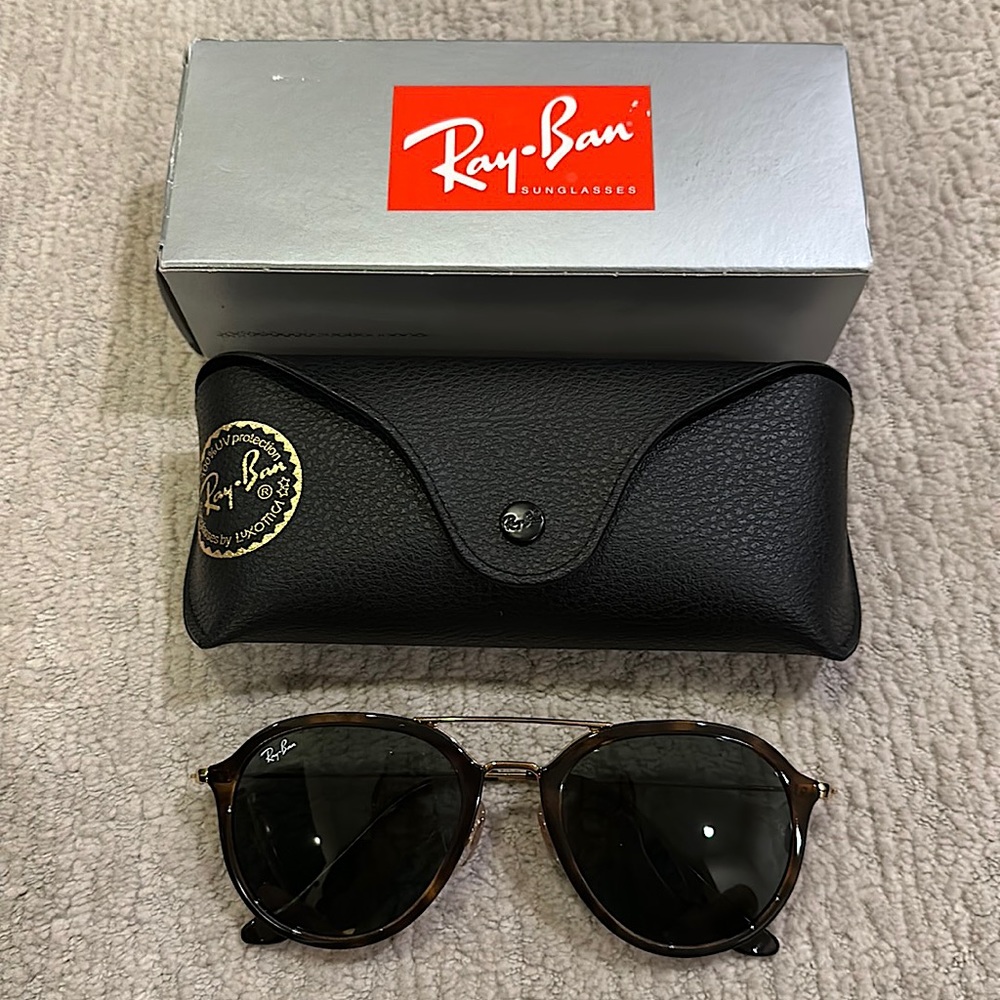 RayBan RB4253 Light Havana Brown with Gold